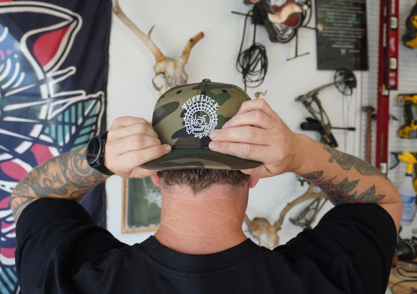Camo Skull 9-fifty SnapBack